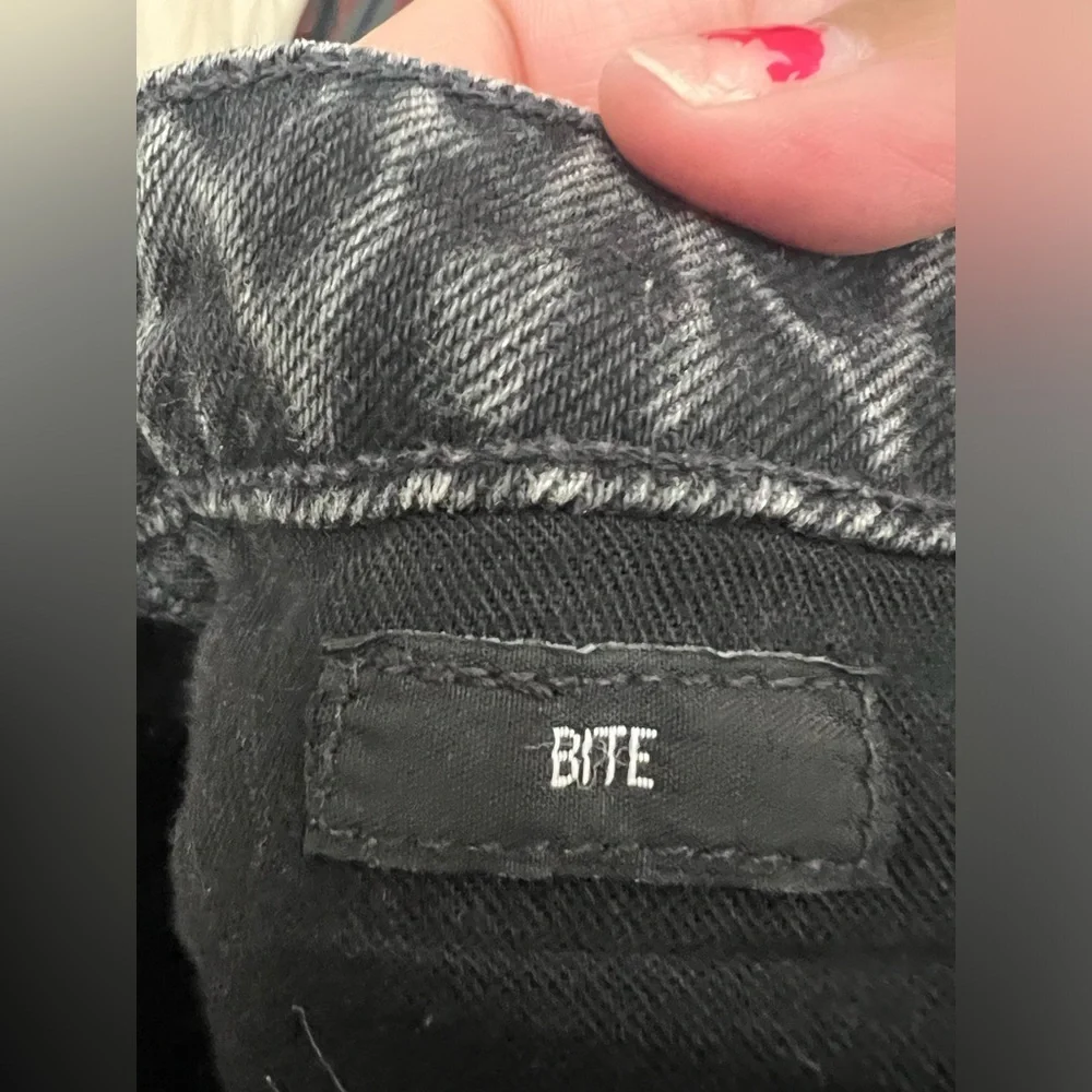Alexander Wang Bite Grey Aged Shorts Sz 25